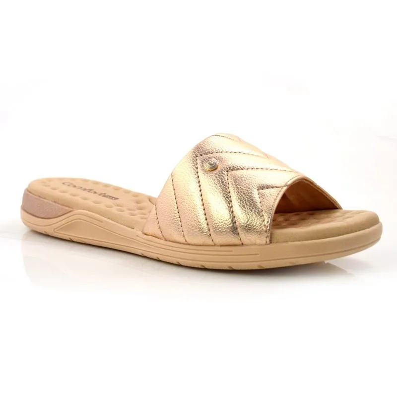 Tamanco Feminino ComfortFlex Rosê 21-82403 39