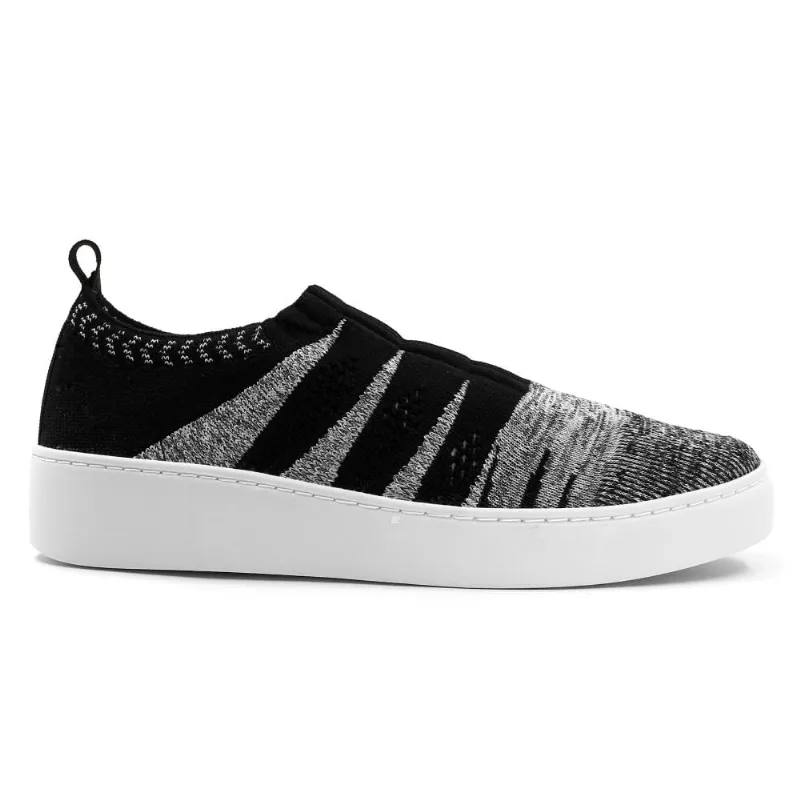 Tênis Ramarim Slip On Knit 34 / Cinza / Preto