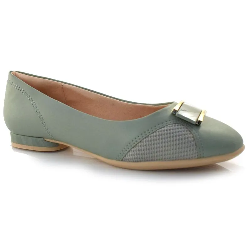 Sapatilha Feminina Comfortflex Verde 23-62302 35