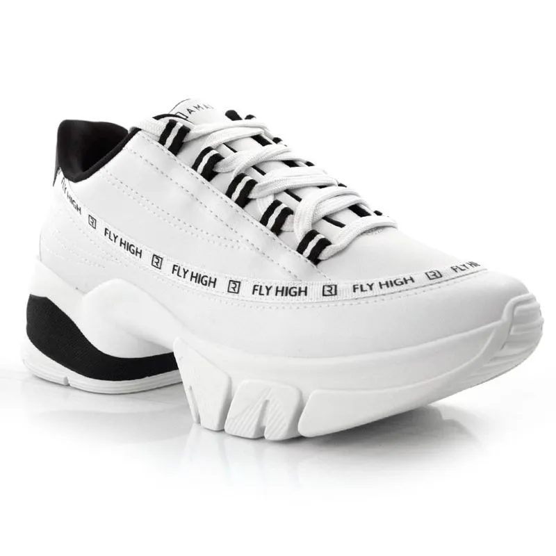 Tênis Chunky Feminino Ramarim Branco 22-80104 38