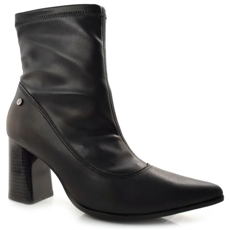 Ankle Boots Feminino Ramarim Preto 23-58121 36