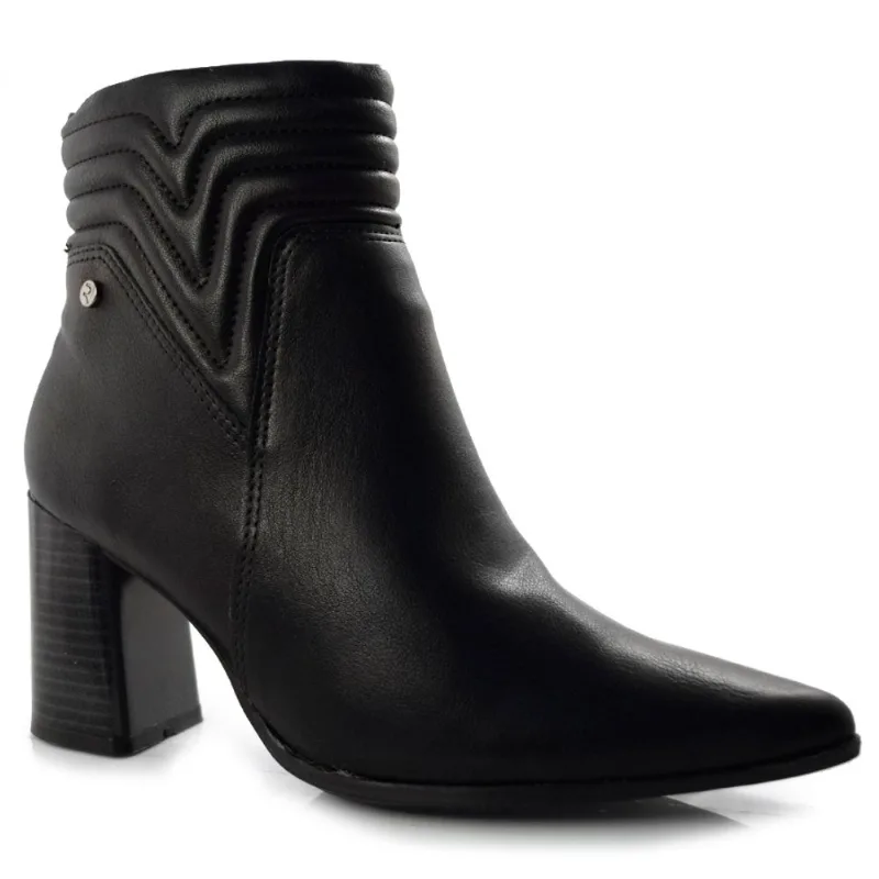 Ankle Boots Feminino Ramarim Preto 23-58123 38