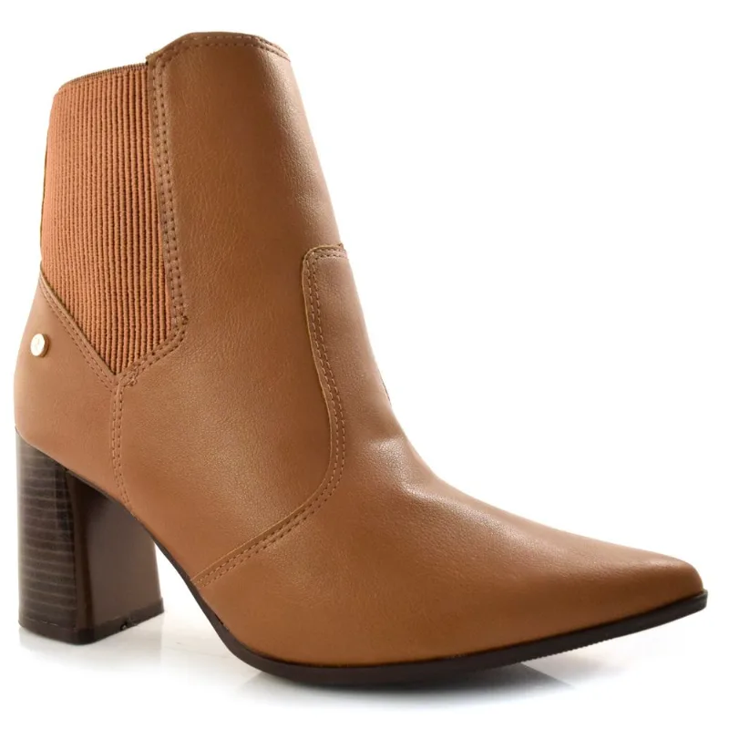 Ankle Boots Feminino Ramarim Marrom 23-58122 35