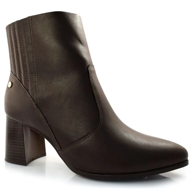 Ankle Boots Feminino Ramarim Marrom 23-95121 37