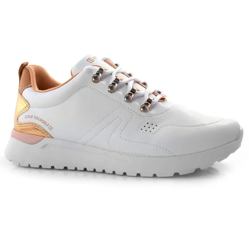 Tênis Casual Feminino Ramarim Branco 23-78101 37