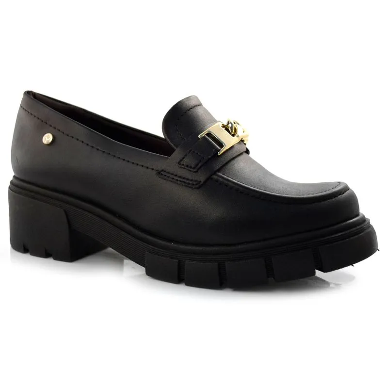 Mocassim Tratorado Feminino Ramarim Preto 23-12103 35