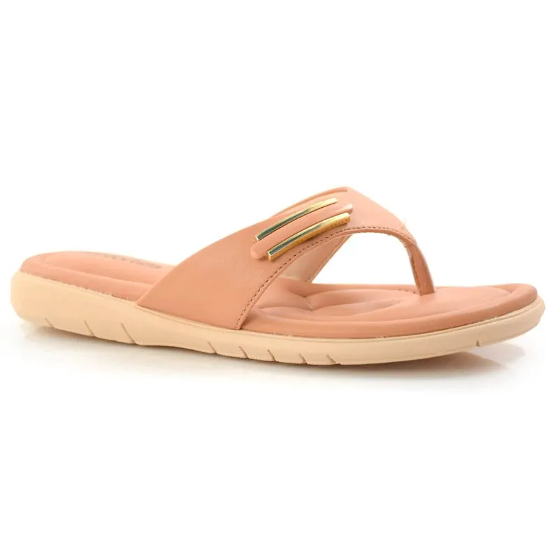 Tamanco Feminino Comfortflex Creme 22-80403 34
