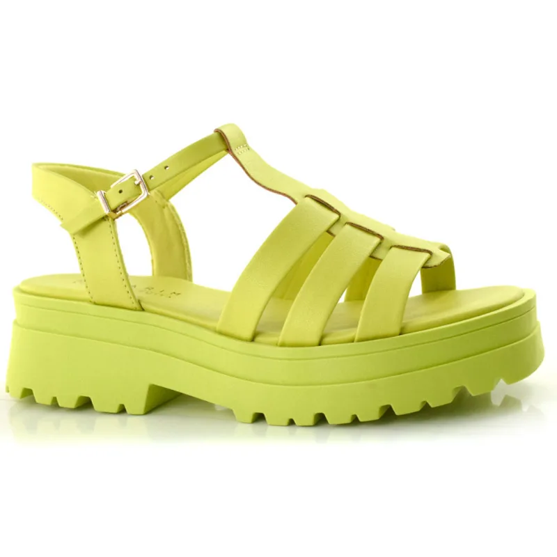 Sandália Fisherman Tratorada Ramarim Neon 22-38503 34
