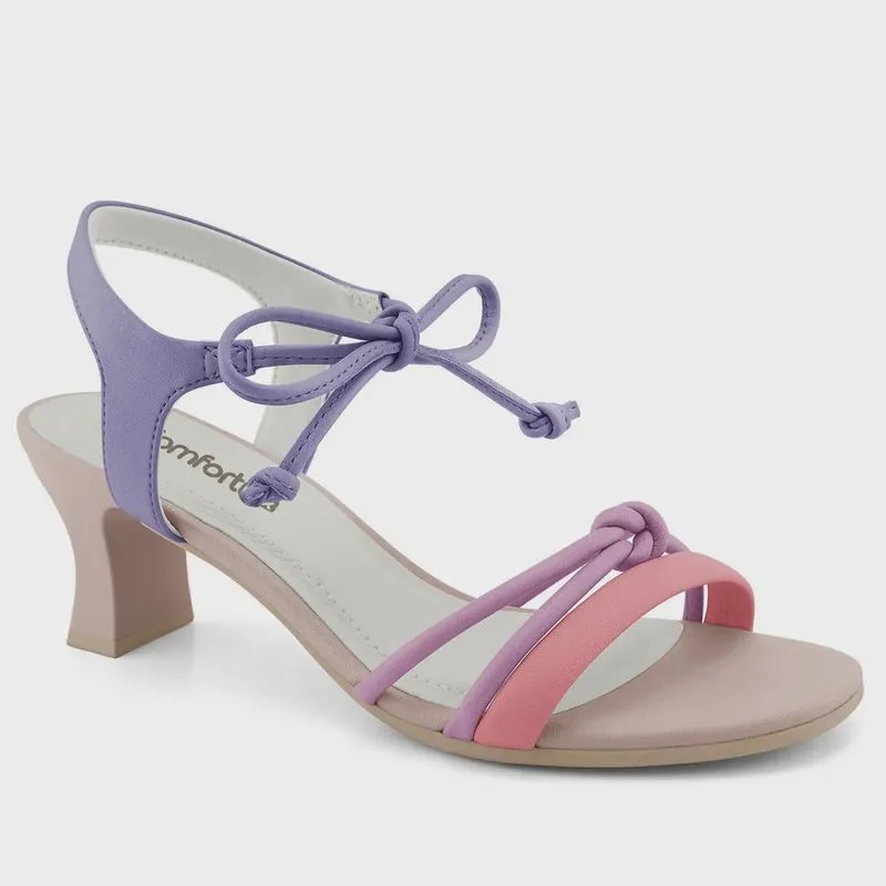 Sandalia Comfortflex 2259401 Ultraconforto Lacinho