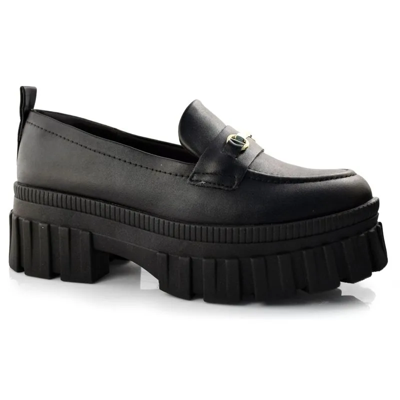 Mocassim Tratorado Feminino Ramarim Preto 23-10103 34