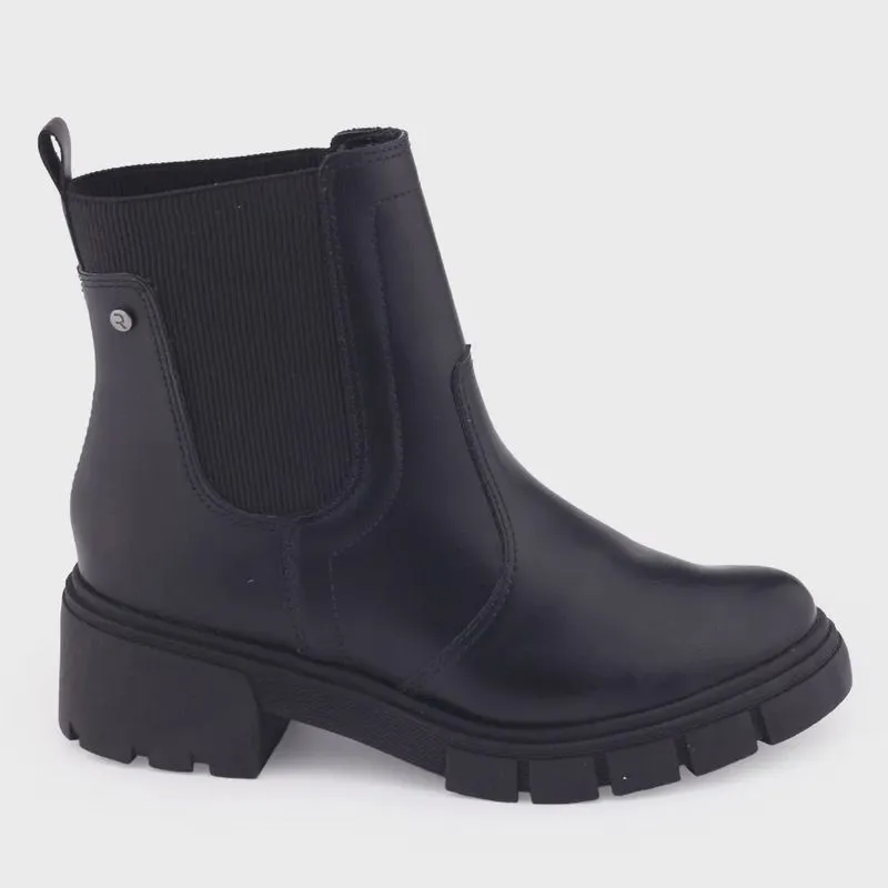 Bota Coturno Feminino Ramarim 23-11123 tratorado elástico