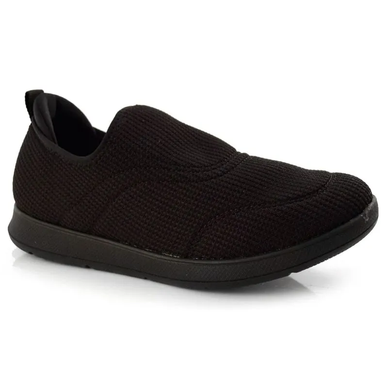 Tênis Casual Feminino Comfortflex Preto 23-72301 37