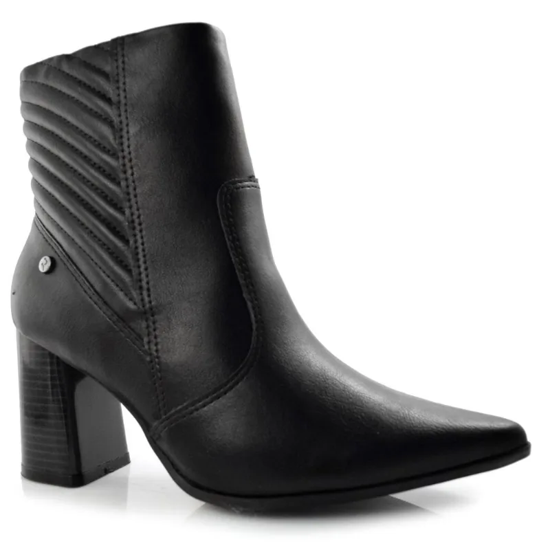 Ankle Boots Feminino Ramarim Preto 23-58124 35