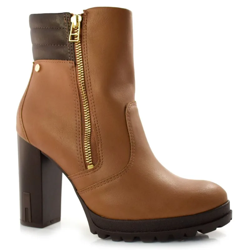 Ankle Boots Feminino Ramarim Marrom 23-60107 34