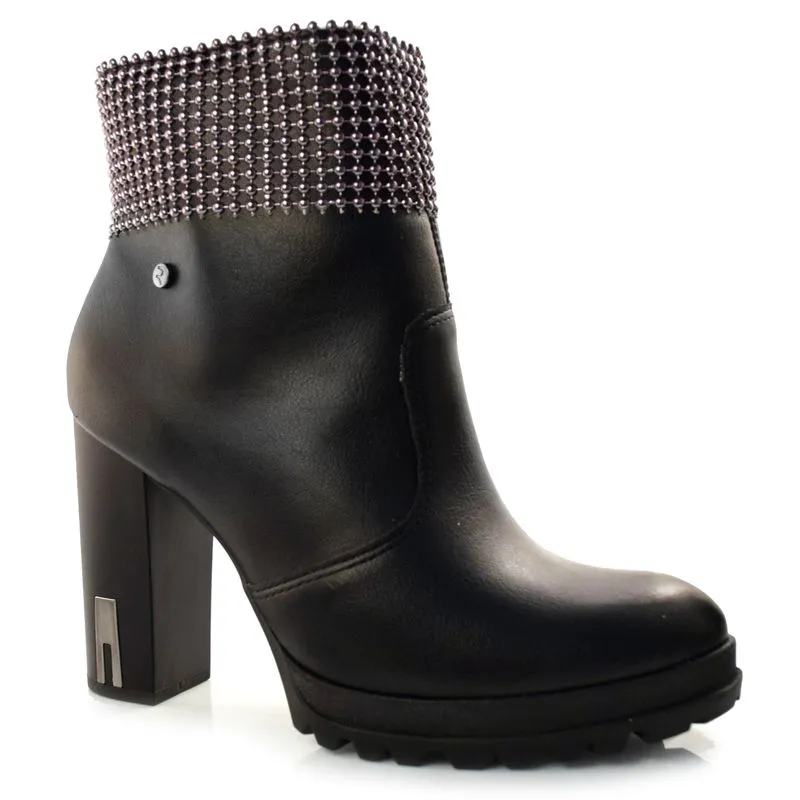 Ankle Boots Feminino Ramarim Preto 23-60106 34