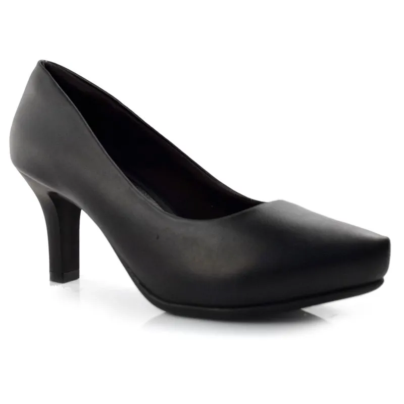 Scarpin Feminino Comfortflex Preto 23-85401 34