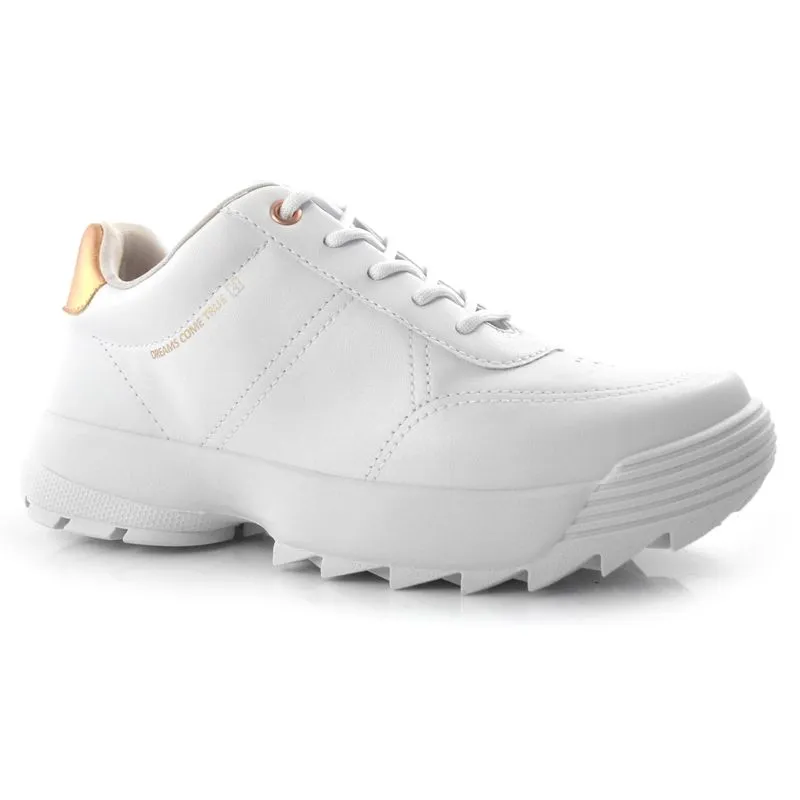 Tênis Casual Feminino Ramarim Branco 23-75221 35