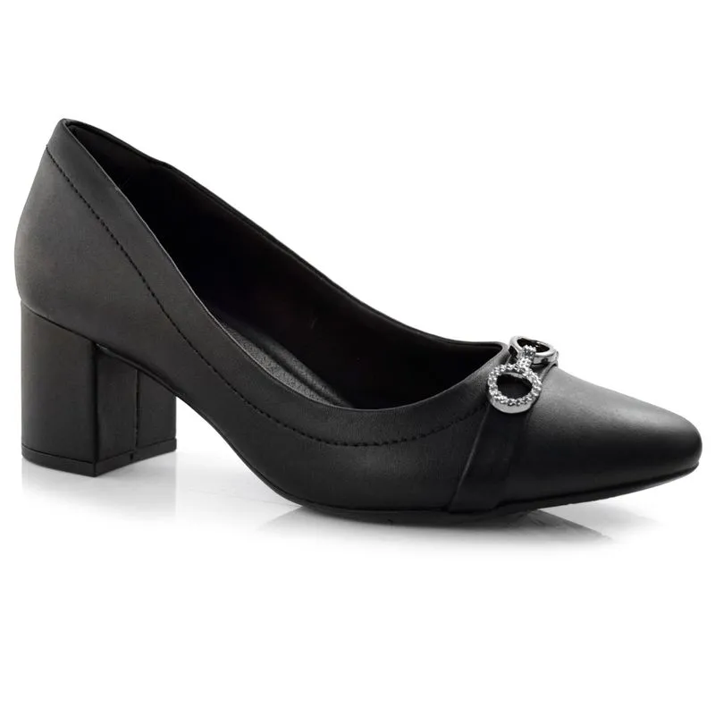 Scarpin Feminino Comfortflex Preto 23-54402 38