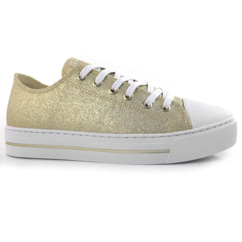 Tênis Casual Feminino Ramarim Dourado 23-93222 38
