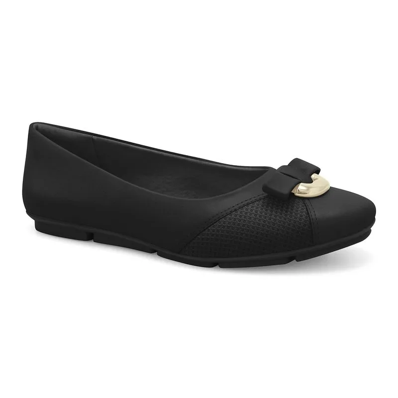 Sapatilha Ajuste Perfeito Preta Comfortflex 2563403-7 42