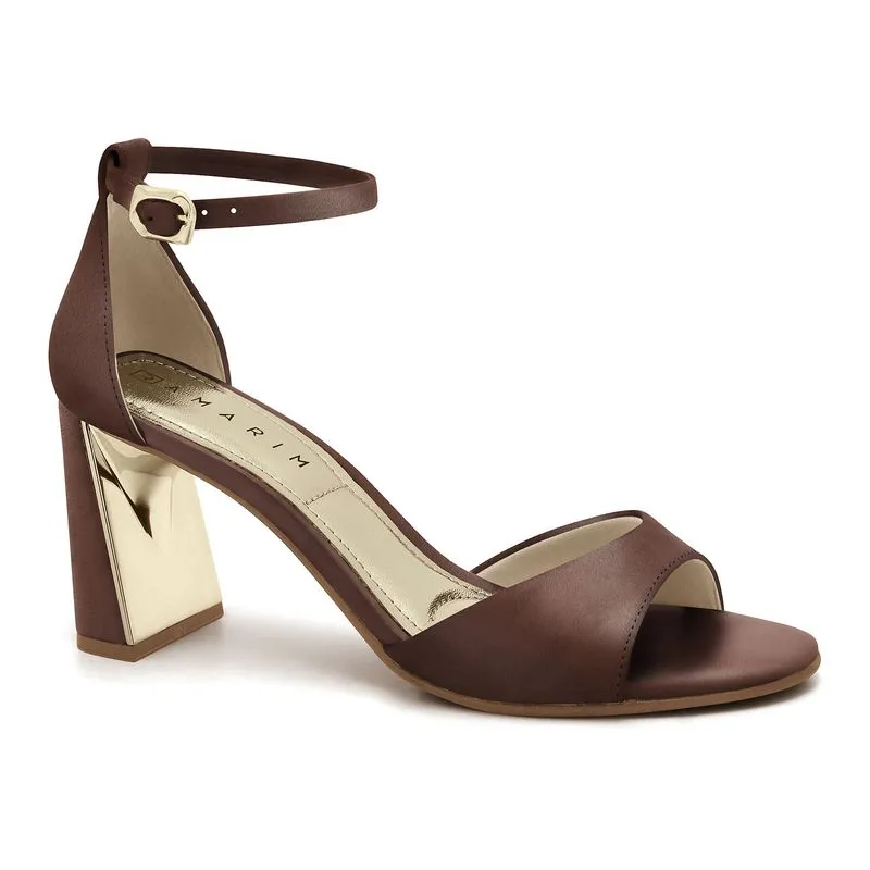 Sandália Salto Bloco Rum Ramarim 2522203-4 39