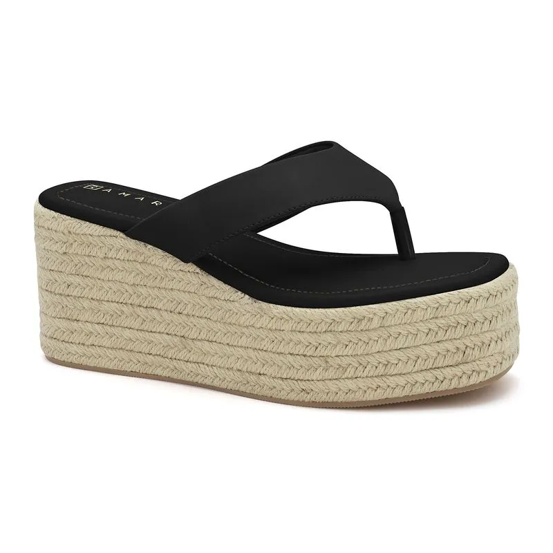 Chinelo Anabela Preto Ramarim 2536201-3 34