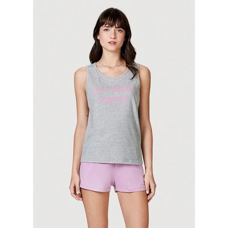 Pijama Curto Feminino Com Estampa