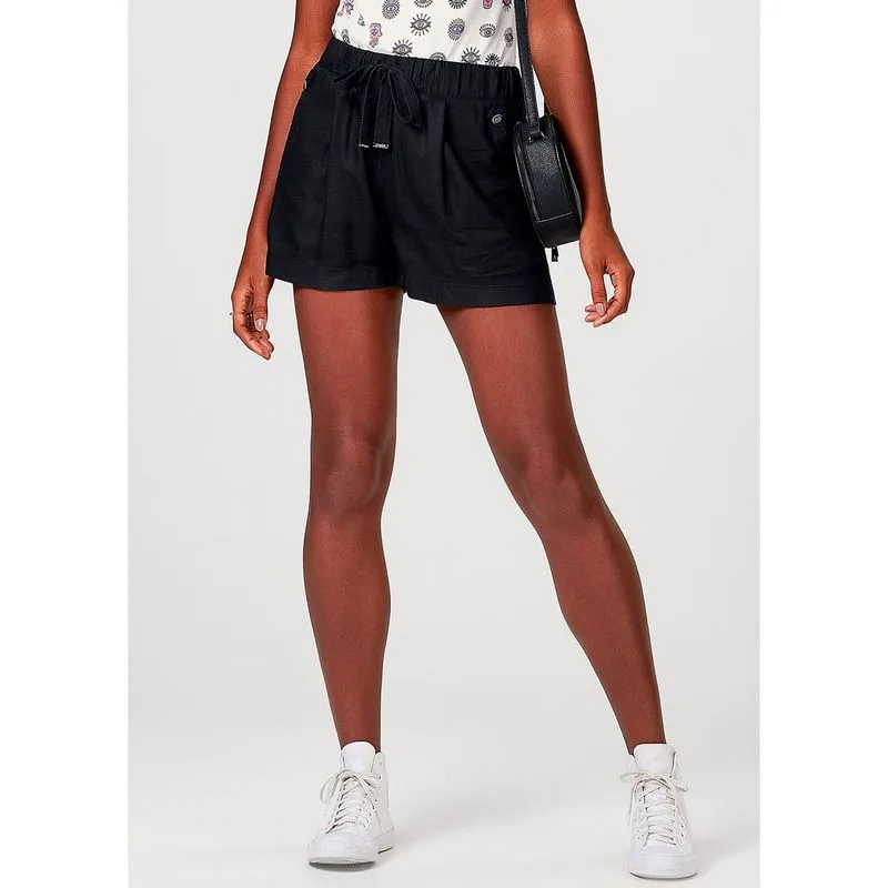 Shorts Básico Feminino Em Viscose