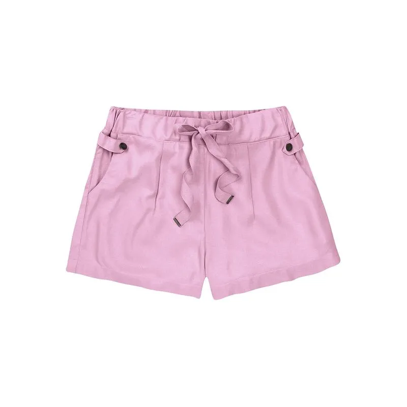 Shorts Básico Feminino Em Viscose