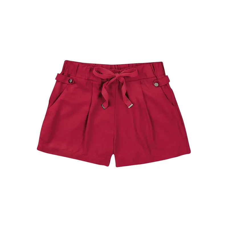 Shorts Básico Feminino Em Viscose