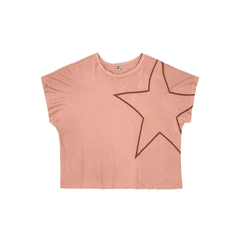 Blusa Feminina Evasê Com Estampa