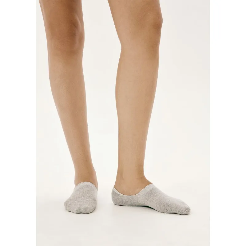 Kit 3 Pares De Meias Sapatilha Unissex - Cinza M