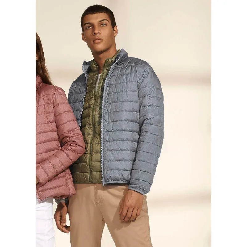 Jaqueta Puffer Hering Masculina - Masculino - Cinza