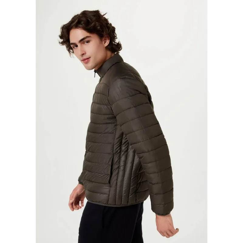 Jaqueta Masc Hering Puffer Com Forro Verde Militar KTMZNATSI Verde