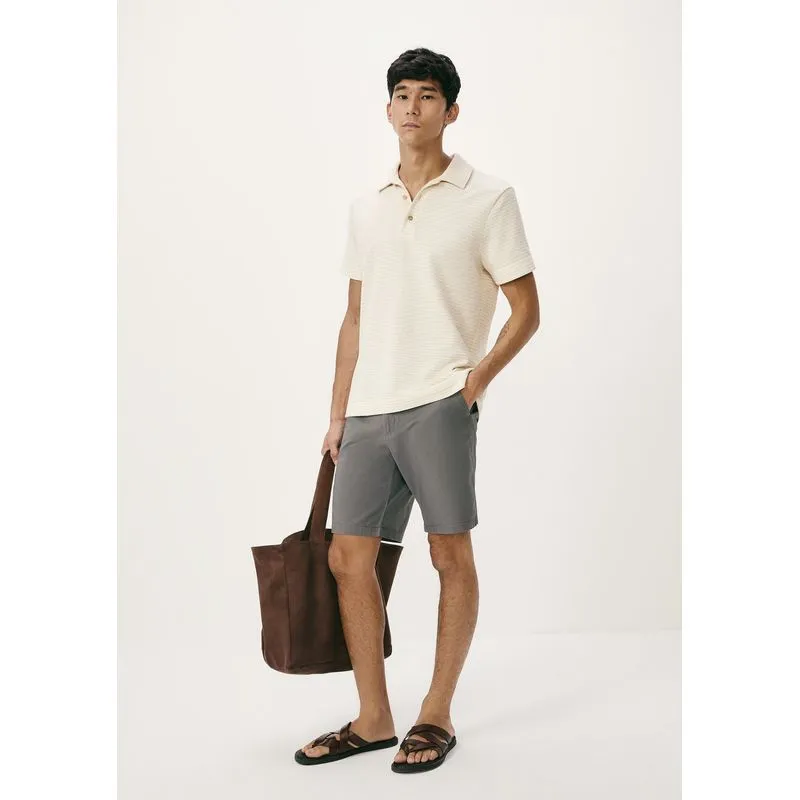 Bermuda Básica Masculina Chino - Cinza 042