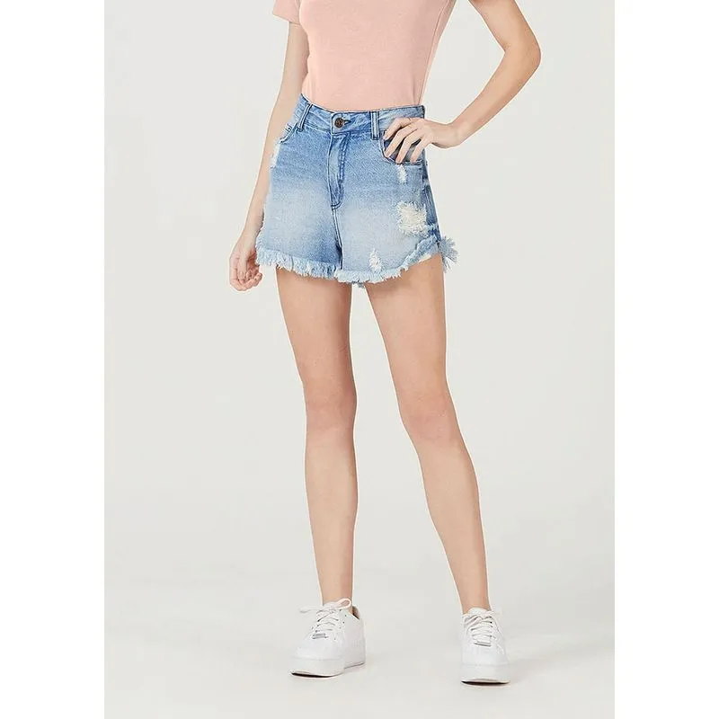 Shorts Feminino Jeans Boyfriend