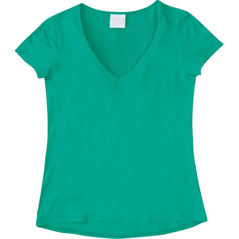 Blusa Feminina Enfim Gola V Básica