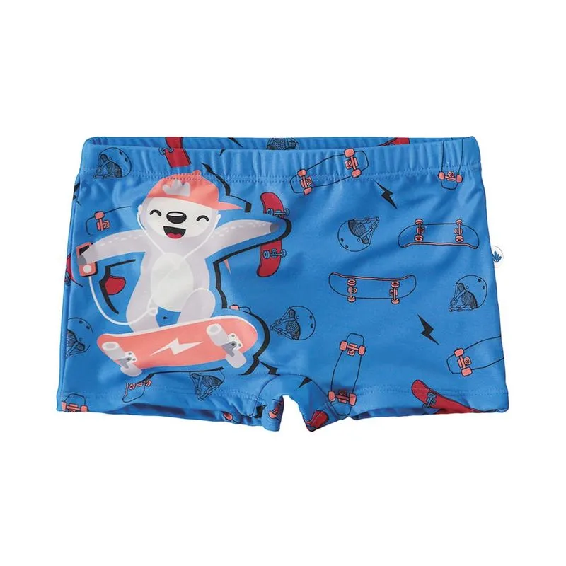 Sunga Infantil Malwee Verão Praia Boxer Forro Proteção UV