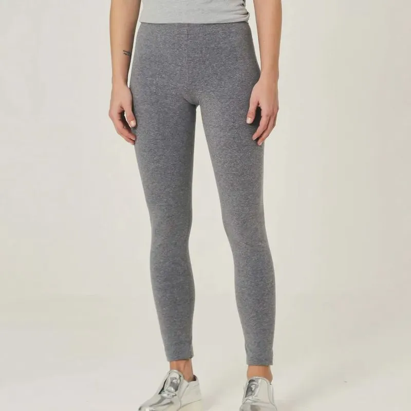 Calça Legging Malwee 1000009701 Cotton - Cinza
