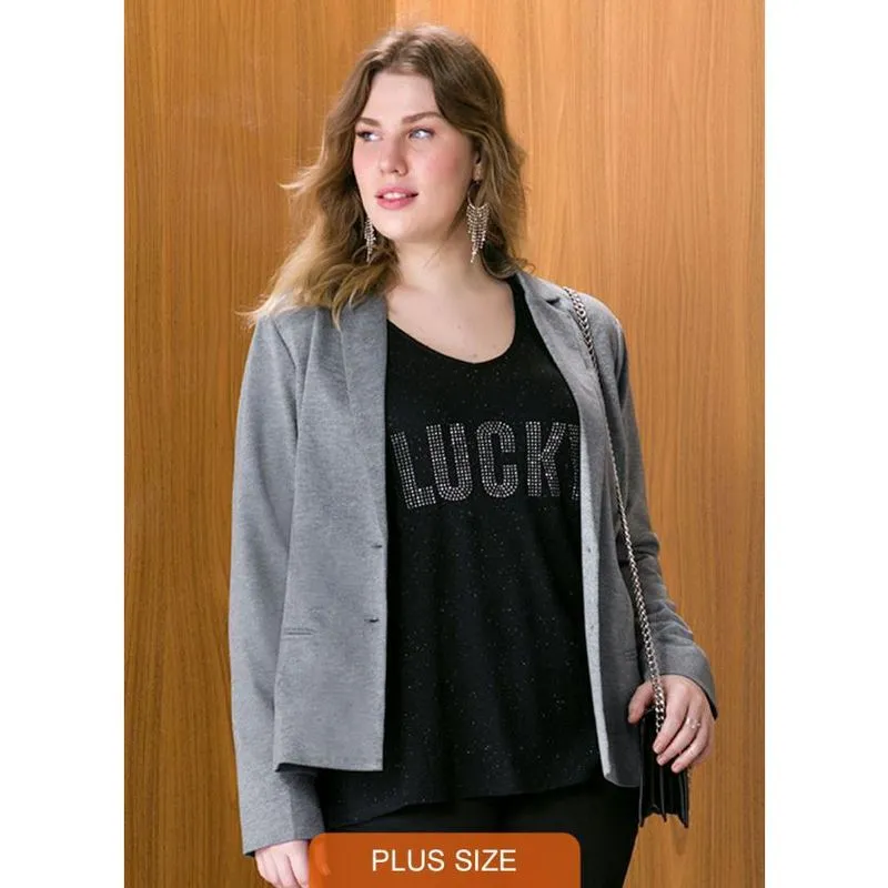 Blusa Feminina Manga Longa Malwee Wee Plus