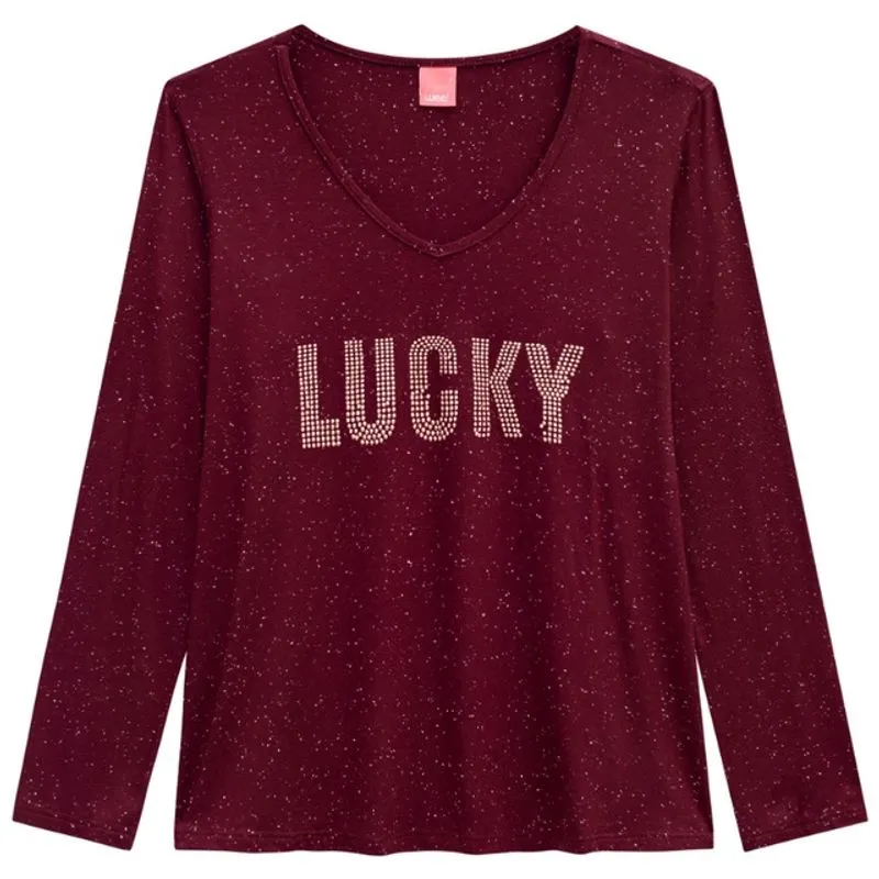 Blusa Feminina Manga Longa Malwee Wee Plus