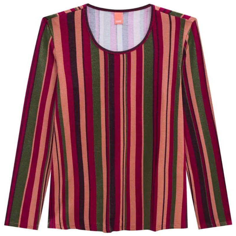 Blusa Feminina Manga Longa Malwee Wee Plus Size