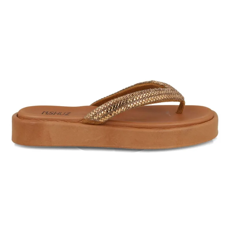 Tamanco M Shuz Feminino Caramelo 38