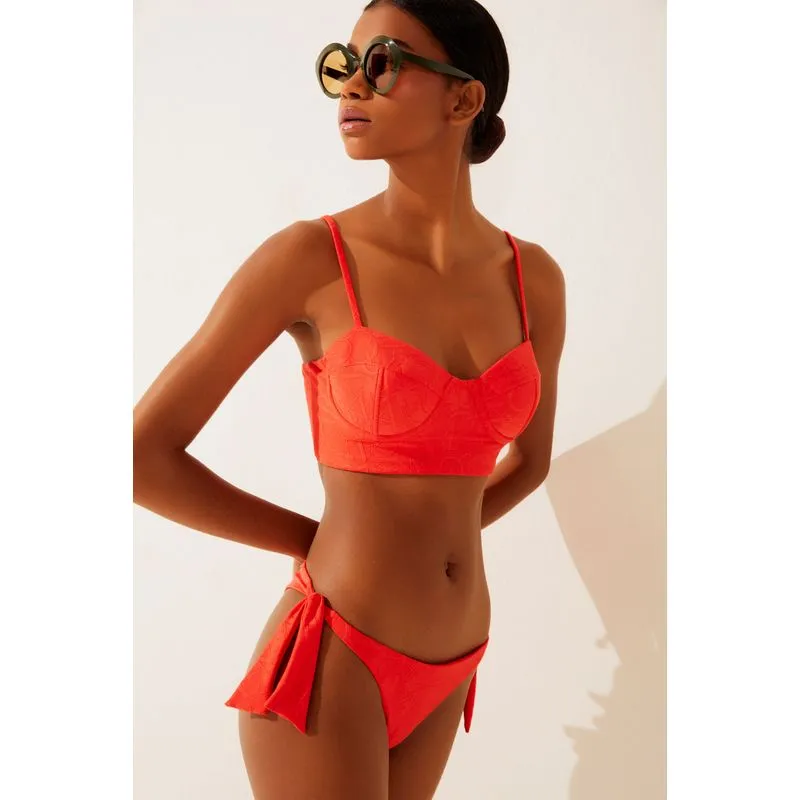 Biquíni Sutiã Meia-Taça Pau Brasil VERMELHO/RED G/L