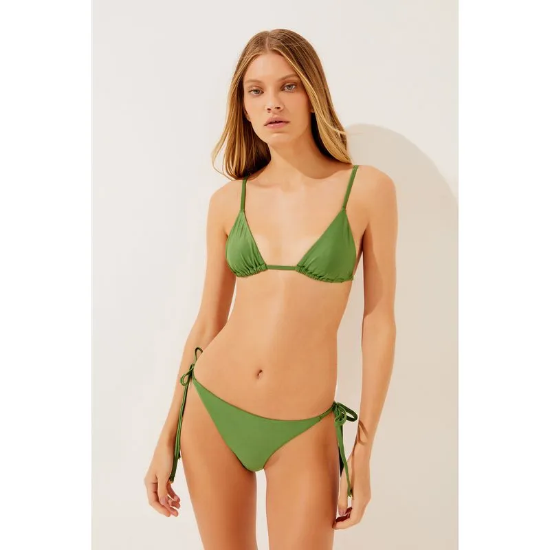 Biquíni Calcinha Lacinho Liso Clássico VERDE/GREEN M/M