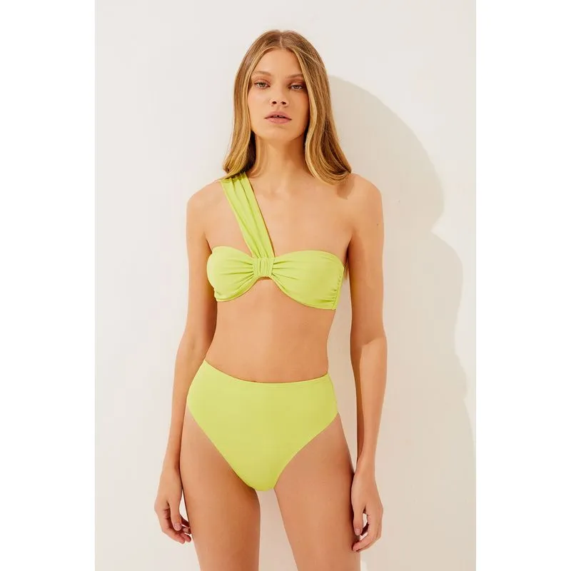 Biquíni Calcinha Hot Pants Helicônia VERDE/GREEN PP/XS