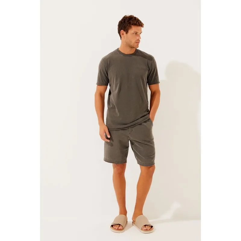 Bermuda Casual Tigre PRETO/BLACK M/M