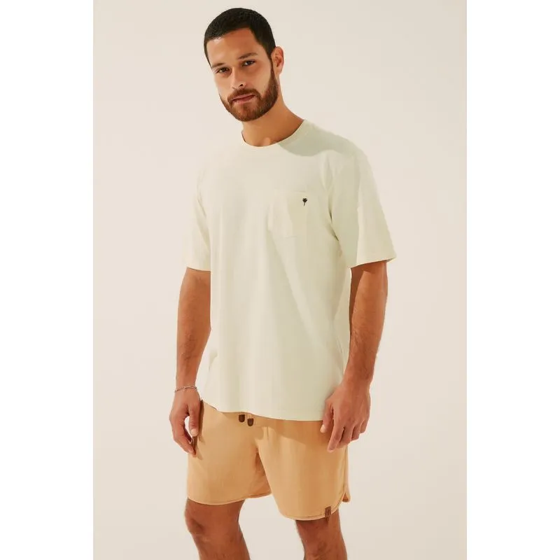 Camiseta Manga Curta Manhã Solar OFF WHITE/OFF WHITE PP/XS