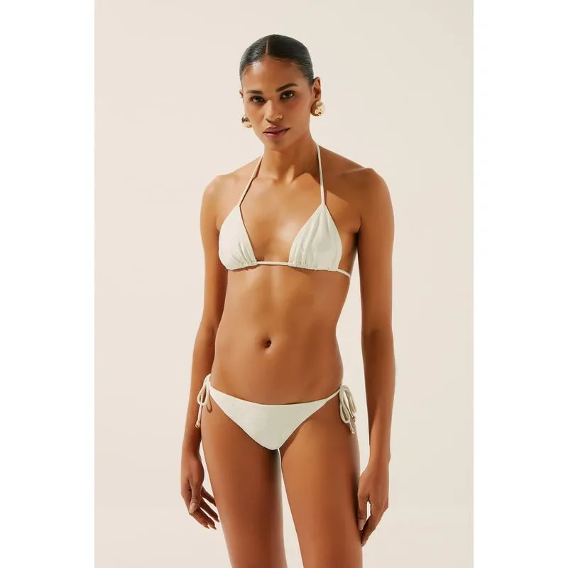 Biquíni Calcinha Lacinho Camélia OFF WHITE/OFF WHITE PP/XS