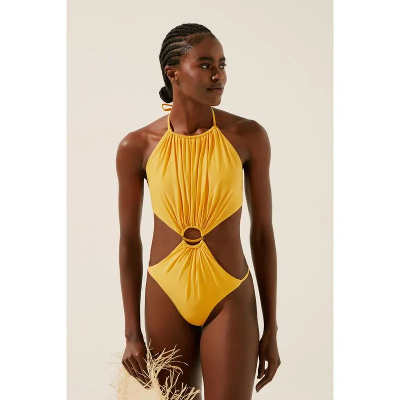 Maiô Engana Mamãe Girassol AMARELO/YELLOW GG/XL